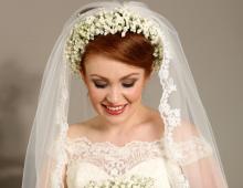 Торжественные свадебные прически для коротких волос с фатой: правила выбора украшений и варианты укладок Свадебные причёски с длинной фатой